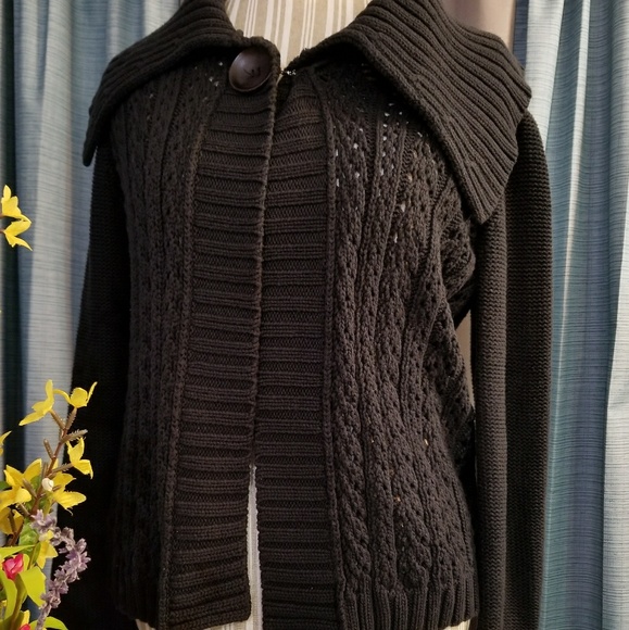 🌻🌺🌻CALVIN KLEIN BELL SLEEVE KNIT SWEATER!! - Picture 3 of 6